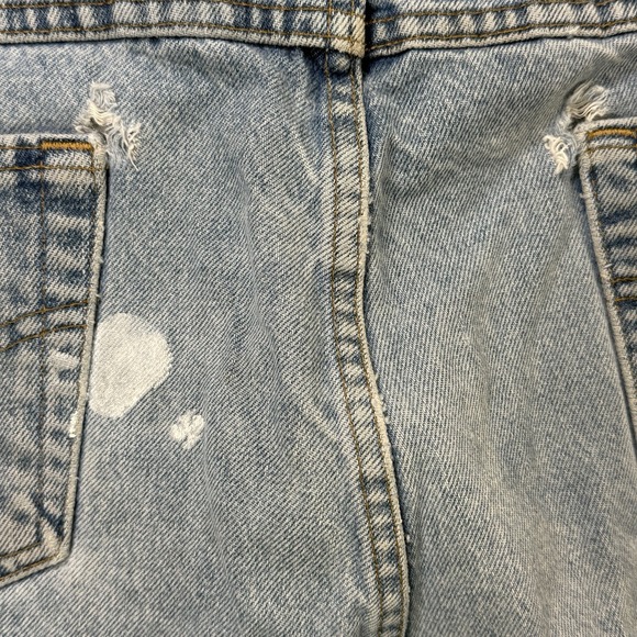 Carhartt B160 DST‎ Relaxed Fit Jeans 40x34 Light Wash Distressed Workwear - Picture 10 of 11